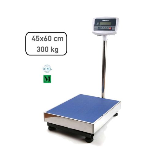 TCS-B 300 elektronikus raktári mérleg méréshatár: 300 kg, HITELESÍTETT