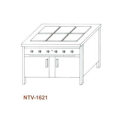 EMAX NTV 1621 elektromos tűzhely, zárt szekrény