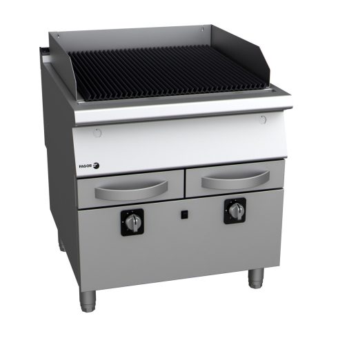 Fagor KORE B-G9101 barbecue sütő, öntöttvas ráccsal