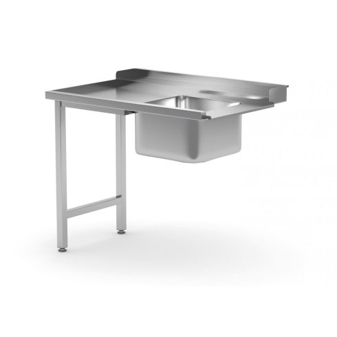 Hendi 231777 Loading table with sink for dishwasher (left side)