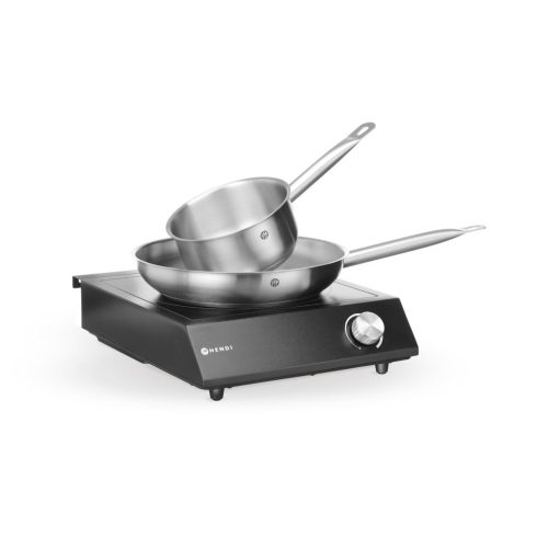 Hendi 239889 Induction cooker 3500W + saucepan + frying pan