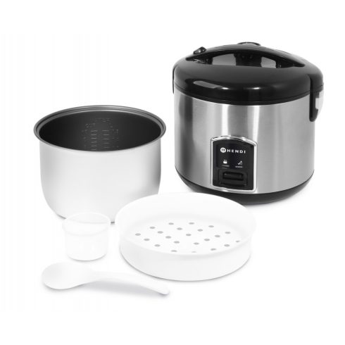 Hendi 240410 Rice cooker with steamer function