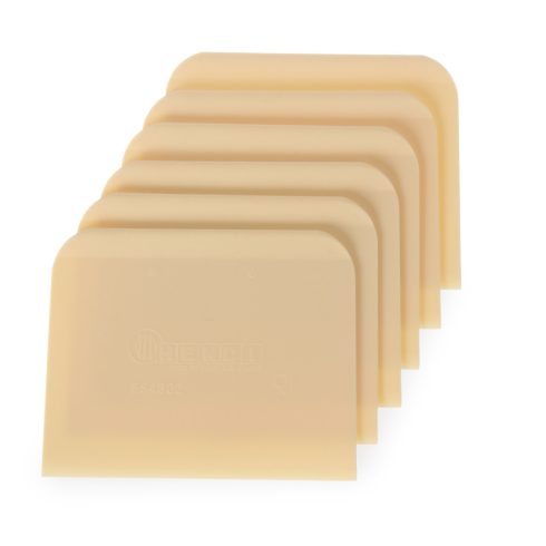 Hendi 554364 Dough scrapers rectangular – set of 6 pcs