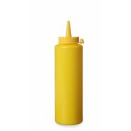 Hendi 557808 műanyag adagoló, 0,35 liter, sárga