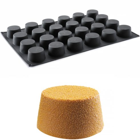 Hendi 676707 Madeleines 70×47×(H)17 silicone backing mould