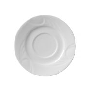   Hendi 798034 Karizma csészealj espresso csészéhez, fehér porcelán, 13 cm