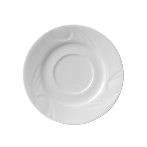 Hendi 798034 Karizma csészealj espresso csészéhez, fehér porcelán, 13 cm