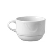   Hendi 798164 Karizma kávéscsésze, fehér porcelán, 0,17 liter