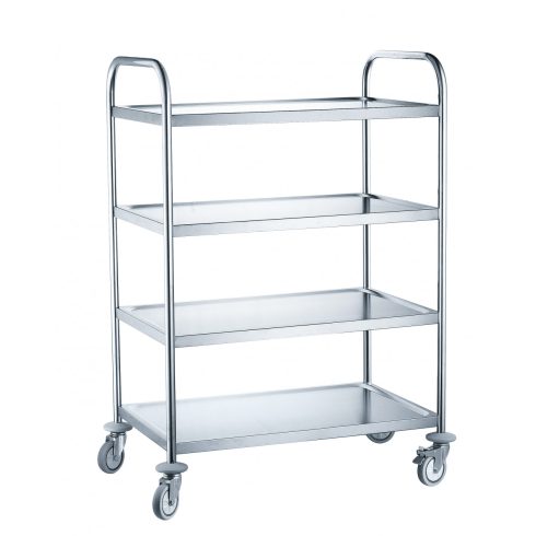 Hendi 810118 Serving trolley with 4 shelves