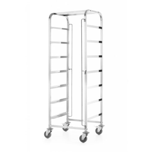 Hendi 810583 Mobile trolley for dishwasher baskets - 7 x 500x500 mm