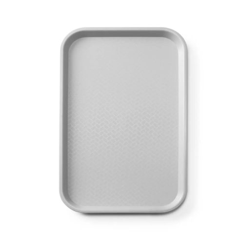 Polypropylene fast food tray GN 1/1, AmerBox, GN 1/1, Light Grey, 530x325x(H)20mm, Rectangular