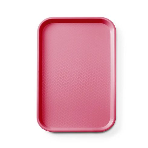 Polypropylene fast food tray GN 1/1, AmerBox, GN 1/1, Red, 530x325x(H)20mm, Rectangular