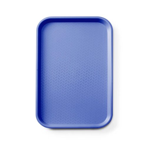 Polypropylene fast food tray GN 1/1, AmerBox, GN 1/1, Blue, 530x325x(H)20mm, Rectangular