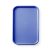 Polypropylene fast food tray GN 1/1, AmerBox, GN 1/1, Blue, 530x325x(H)20mm, Rectangular