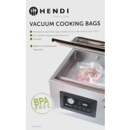   Hendi 971314 KIFUTÓ TERMÉK Vákuum zacskó, sous vide-hoz is ! 50 db, 35 x 45 cm-es méretben, KAMRÁS GÉPHEZ!